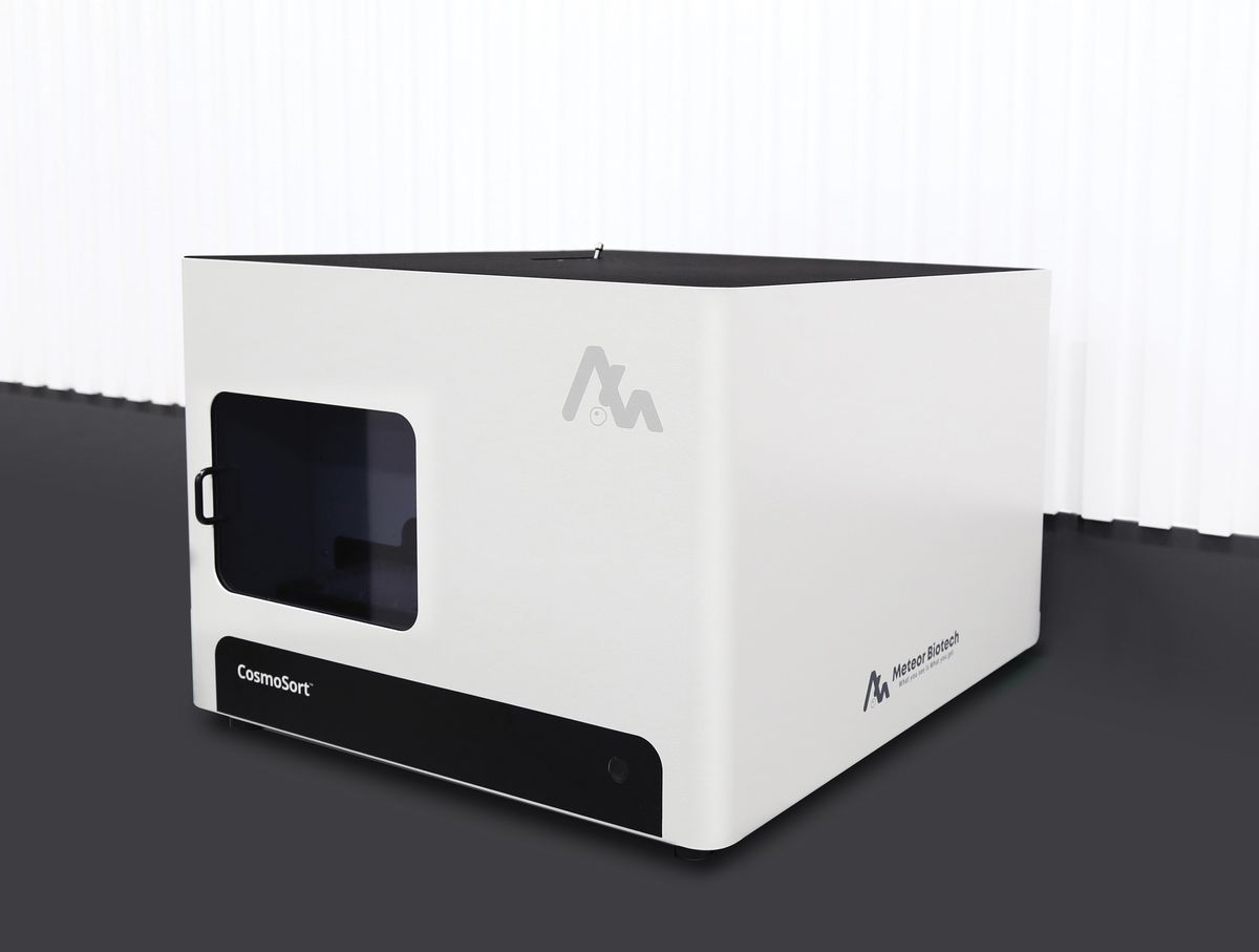Meteor Biotech’s CosmoSort spatial cell sorter Meteor Biotech’s CosmoSort spatial cell sorter